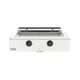 Caliber™ Rockwell Social 42" 2-Burner Matte White Built-In Natural Gas Grill with Pewter Hardware-0