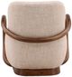 Dovetail Furniture Linfield Brown/Field Fawn Occasional Chair-3