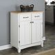 homestyles® Buffet Of Buffets Natural Wood/White Server-1