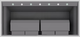 Vent-A-Hood® Designer Series 54" Gunsmoke Wall Mounted Range Hood-3