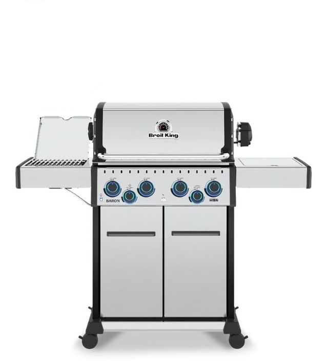 Broil King® Baron™ S 490 Pro IR 6-Burner Stainless Steel Freestanding Liquid Propane Grill-0
