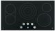 Café™ 36" Electric Cooktop-Stainless Steel on Black-0