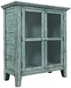 Jofran Inc. Rustic Shores Surfside Blue 2-Door Accent Cabinet-0