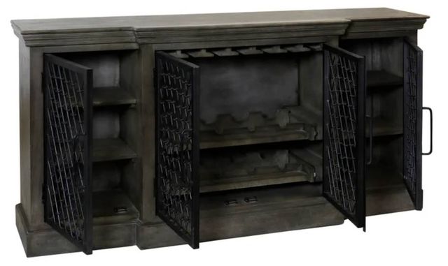 StyleCraft Black/Gray Sideboard -1