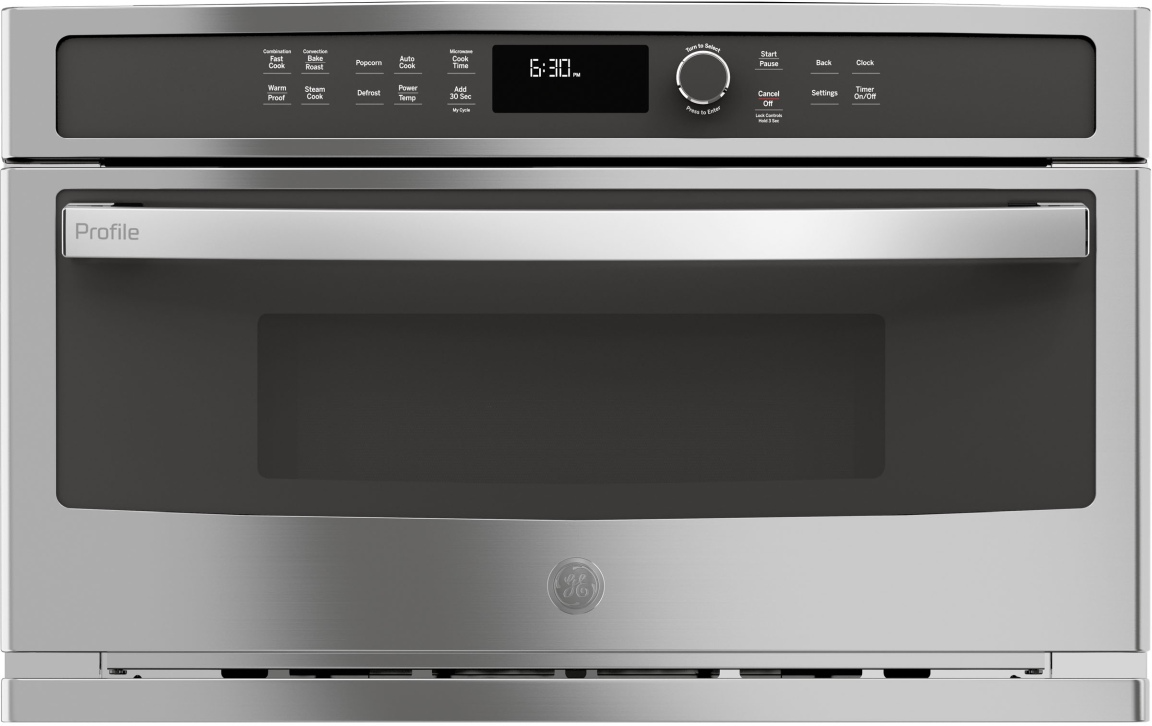 GE builtin offers microwave