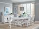 Magnussen Home® Heron Cove Chalk White 72" Dining Trestle Table-1