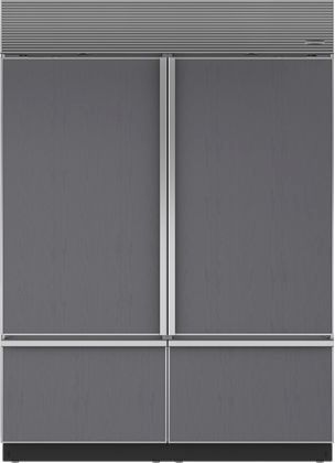 Sub-Zero® 60" Louvered Grille with Dual Installation Kit-0