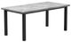 Homecrest™ Outdoor Living Customizable Concrete Aluminum/Composite 42" x 84" Rectangular Balcony Table-0