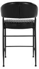 Classic Home Umbria Black/Midnight Raven 26" Counter Stool-4