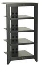 Sanus® Natural Series Black Audio Stand-1