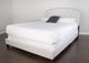 Bernards Olivia White Upholstered Full Panel Bed-1