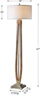 Uttermost® Boydton Burnished Honey Floor Lamp-2