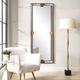 Uttermost® Cornerstone Satin Black Mirror-1