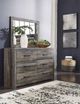 Signature Design by Ashley® Drystan Brown Rustic Dresser and Mirror-4