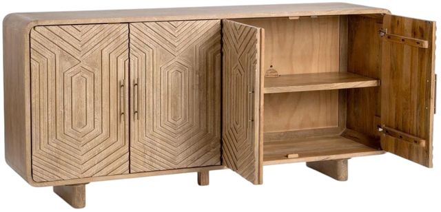 Classic Home Holmes Dune Clay 4-Door Buffet-1