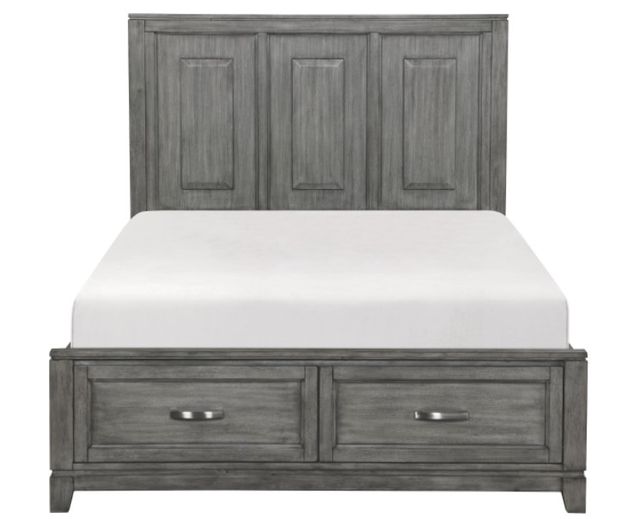 Homelegance® Garretson 4-Piece Gray Bedroom Set-1