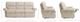 La-Z-Boy® Robin Smoke Power Reclining Sofa with Headrest and Lumbar-3