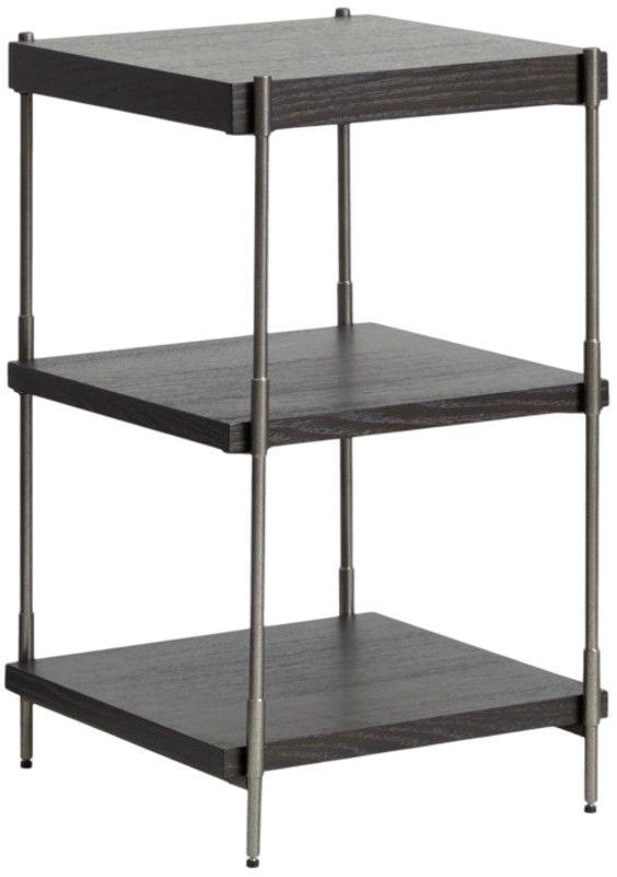 Magnussen Home® Spencer Dark Briarsmoke Gray Rectangular Accent Table-0