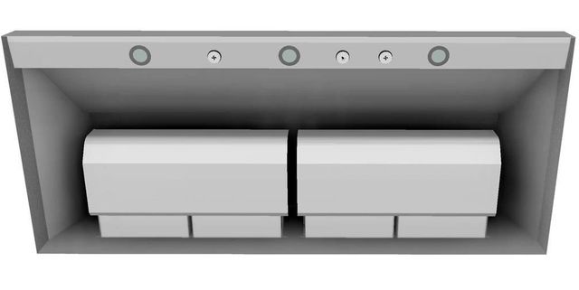 Vent-A-Hood® 54" Stainless Steel Wall Mounted Liner Insert Range Hood-2