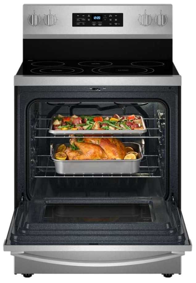 Whirlpool® 30" Stainless Steel Freestanding Electric Range -3