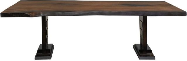 International Furniture Direct Forge Brown Dining Table-2
