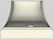 Vent-A-Hood® Designer Series 42" Biscuit Wall Mounted Range Hood-2