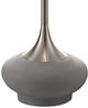 Crestview Collection Hayden Gray/Stainless Steel/White Floor Lamp-1