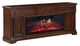 Liberty Furniture Arden Road Satin Cherry 84" Fireplace TV Console with Firebox Insert-0