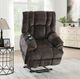 ACME Furniture Pacay Brown Chenille Power Recliner-1