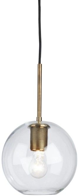 Signature Design by Ashley® Cordunn Antique Brass/Clear Pendant Light-0