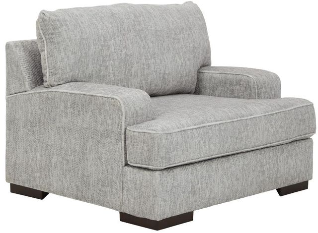 Benchcraft® Mercado 4-Piece Pewter Living Room Seating Set-3