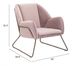 Zuo® Stanza Pink Arm Chair-4