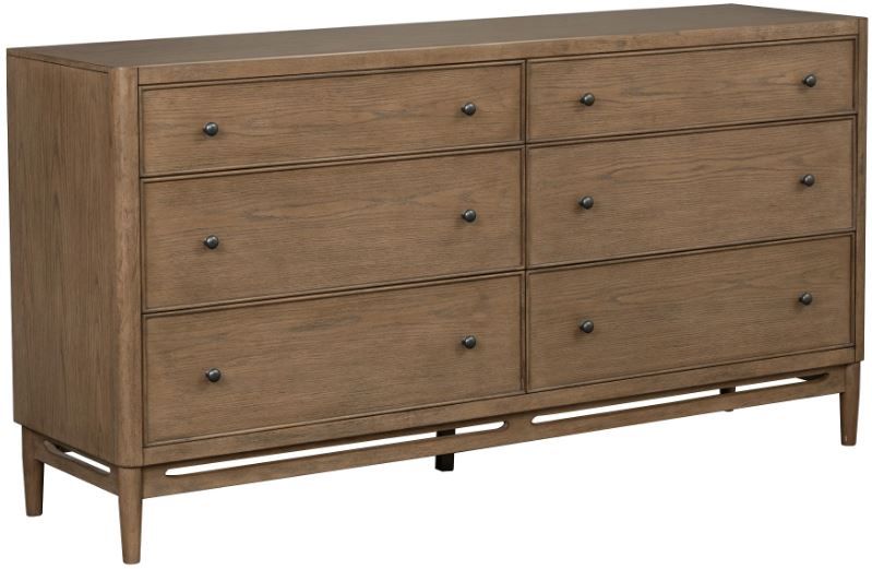 Flexsteel® Verona Brown Oak Dresser