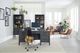 aspenhome® Preston Urbane Gray 66" Executive Desk-3