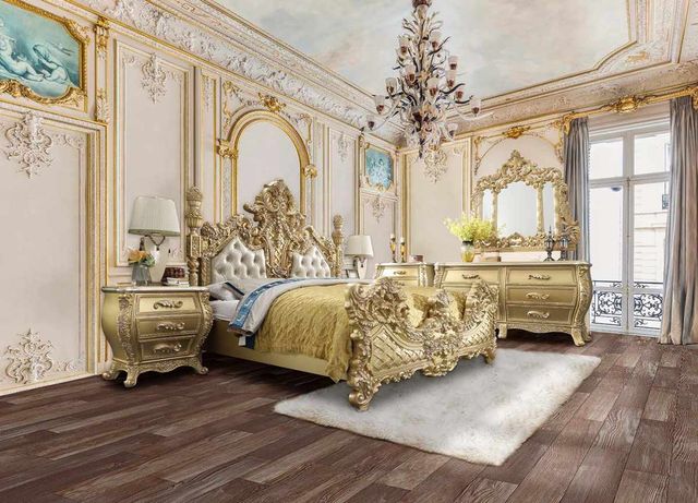 ACME Furniture Cabriole Gold Dresser-1