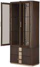 Michael Amini® West Kensington Medium Espresso Display Cabinet-3