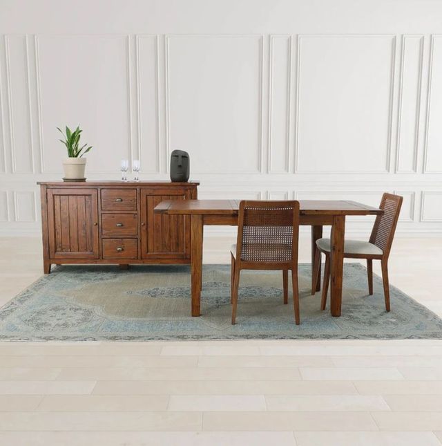 LH Home Irish Coast African Dusk Small Extension Dining Table-2