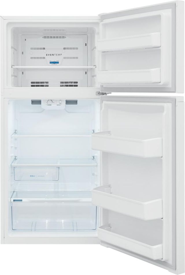 Frigidaire® 28 in. 13.9 Cu. Ft. White Top Freezer Refrigerator-3
