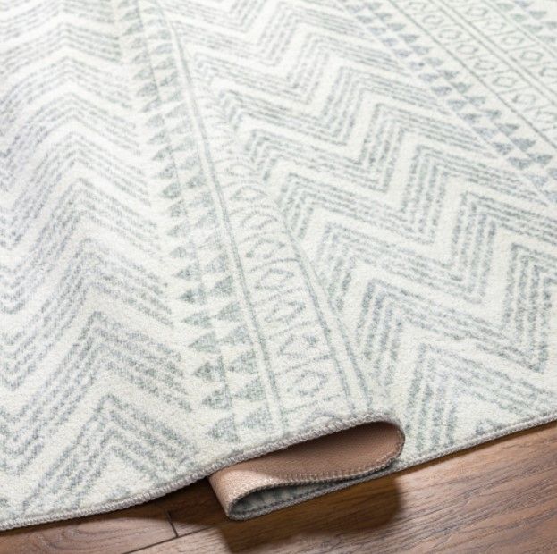 Surya Hera Gray 4'x6' Area Rug-2