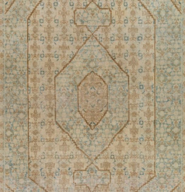 Surya Antique One of a Kind Beige 6'x10' Area Rug-2