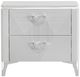 Coaster® Cassia White High Gloss Nightstand-1