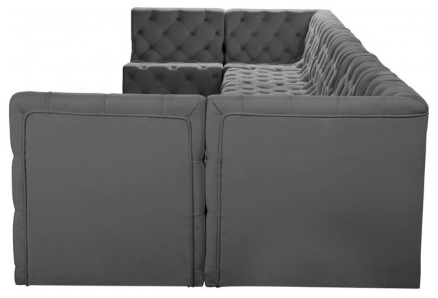 Meridian Furniture Tuft 8-Piece Grey Modular Sectional Set-3