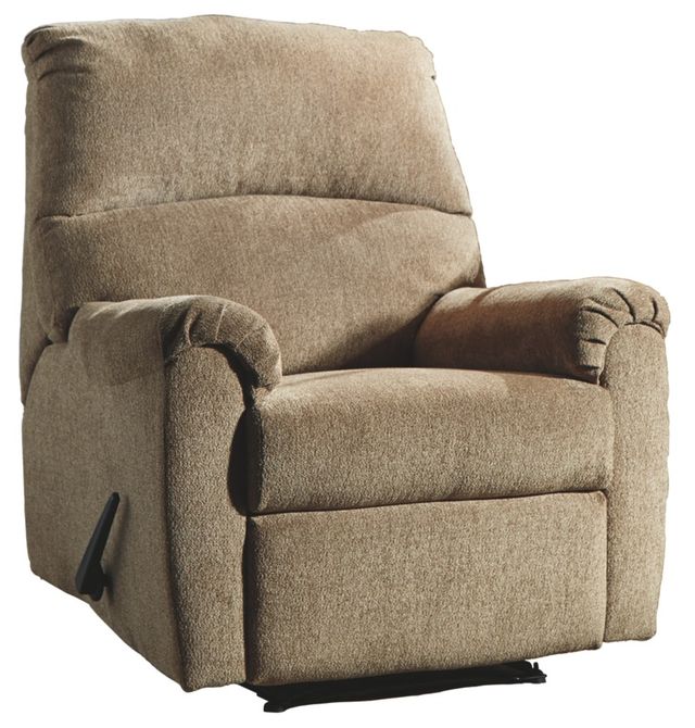 Signature Design by Ashley® Nerviano Mocha Zero Wall Manual Recliner-1