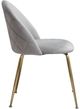 Diamond Sofa® Lilly 2-Piece Grey Dining Chair Set-2