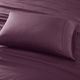 Olliix by Madison Park Plum King 600 Thread Count 100% Pima Cotton Sheet Set-2