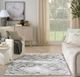 Nourison Home™ Dekor Gray Charcoal 5'x7' Style 1 Area Rug-1