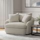Parker House® Boomer Utopia Sand Swivel Chair-1