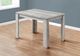 Monarch Specialties Inc. Grey Reclaimed Wood Dining Table-2