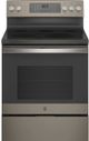 GE® 30" Fingerprint Resistant Slate Free Standing Electric Range-0