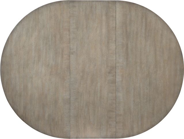 Hooker® Furniture Affinity Greige Sand Blasted Round Pedestal Dining Table-3